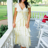 Golden Promise Dress, Yellow