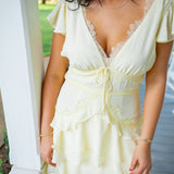 Golden Promise Dress, Yellow
