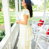 Golden Promise Dress, Yellow