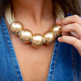 Golden Mesh Necklace