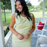 Wrapped In Style Dress, Chardonnay