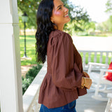 Daydreamer Top, Brown