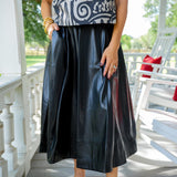 Dotty Skirt, Black