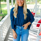 Aja 'Ortho Solid' Top, Heathered Teal