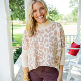 Aja Bozoma Sweater, Ecru/Beige