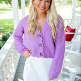 Mica Sweater, Dusty Lavender