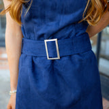 Buckled Together Dress, Pageant Blue