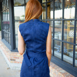 Buckled Together Dress, Pageant Blue