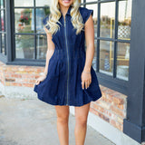 Dyanne Dress, Bijou Blue