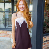 Love to Know Mini Dress, Brown
