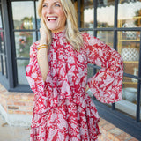 Impossible to Miss Dress, Burgundy