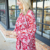 Impossible to Miss Dress, Burgundy
