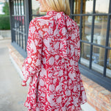 Impossible to Miss Dress, Burgundy