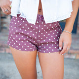 Sweet Spot Shorts, Maroon
