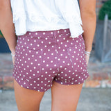 Sweet Spot Shorts, Maroon