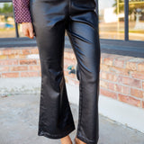 Jojo Pants, Black Metallic Denim