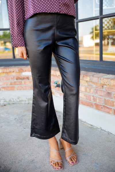 Jojo Pants, Black Metallic Denim