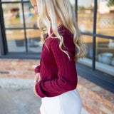 Forever Favorite Cardigan, Wine