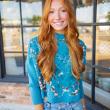 Leona Sweater, Riverstone