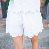 Pretty Plans Shorts, Off White