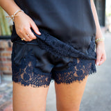 Midnight Flirt Short, Black