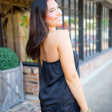 Midnight Flirt Top, Black