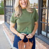 Delicate Balance Sweater, Olive