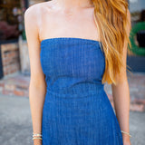 All About the Moment Dress, Denim