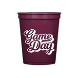 Game Day Cups (Set of 6), Maroon