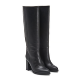 Bardonny Knee High Boots, Smooth Black