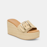 Jilian Wedges, Lt Natural Raffia