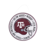 Texas A&M Wreath/Helmet Burlee