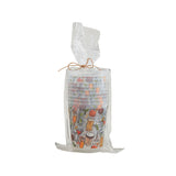 Cocktail Print Party Cup Stack