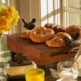 Las Golondrina Charola w/ 2 Birds Cast Iron