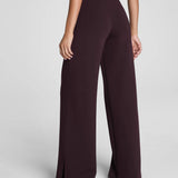 SPANX AirEssentials® Zero Waistband Wide Leg Pant, Truffle Brown