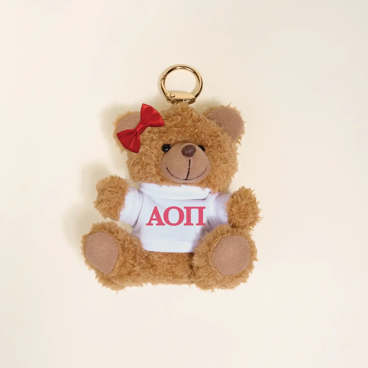 Sorority Teddy Bear Bag Charm