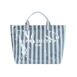 Stripe Sorority Tote