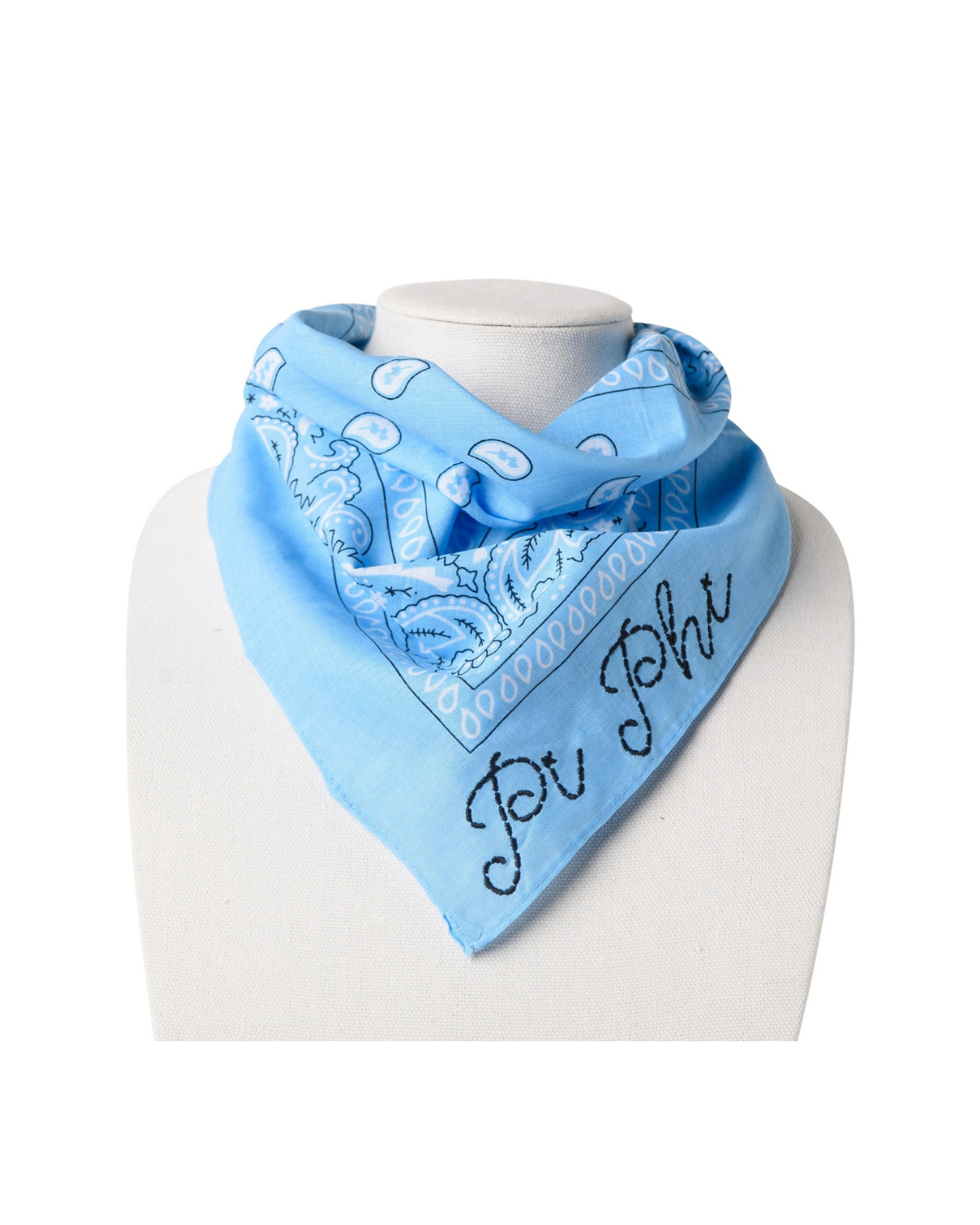 Sorority Cotton Embroidered Bandana