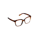 Cleo Glasses, Brown Ombre Horn