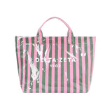 Stripe Sorority Tote