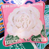 Sorority Needlepoint Pillow