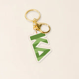 Sorority Stripes Acrylic Keychain