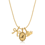 Charm Garden Necklace Chain, Gold