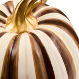 Chocolate Stripe Medium Pumpkin