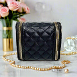 Train Jewelry Case, Timeless Quilted