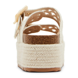 Bali Crochet Sandals, Off White