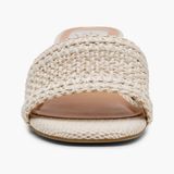 Cratar Woven Sandal, Ivory