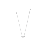 Interlok Linked Hearts Necklace, Silver