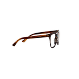 Cleo Glasses, Brown Ombre Horn