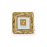Scalloped Plume Gold Frame